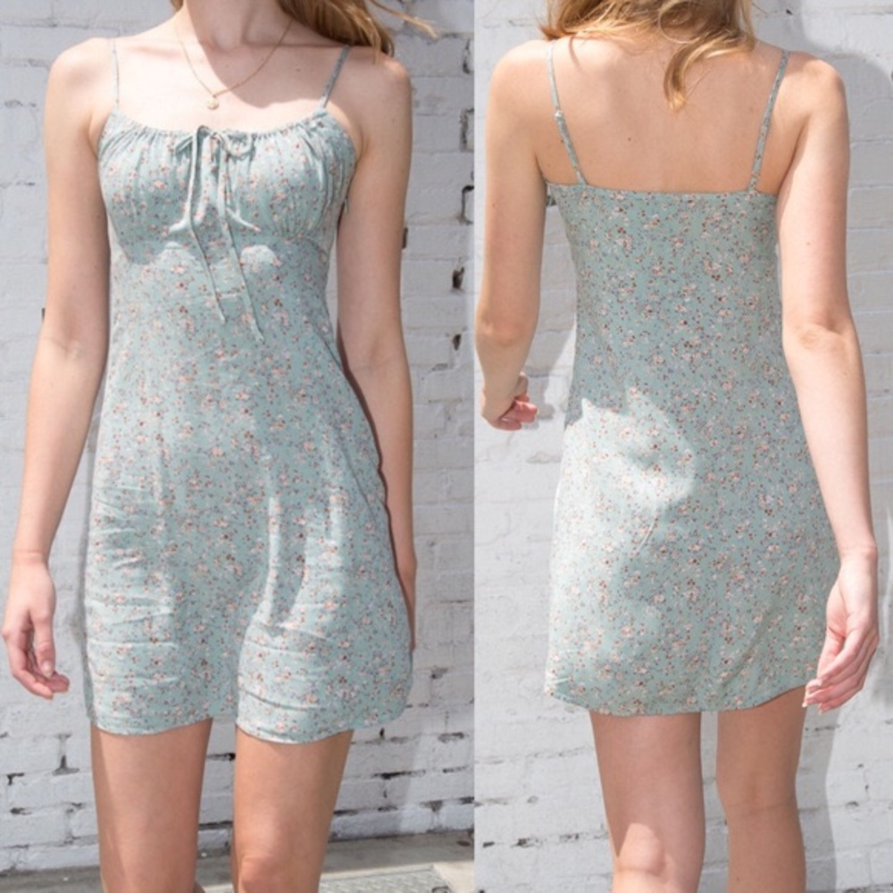 Brandy Melville Rare Green Jennifer Dress